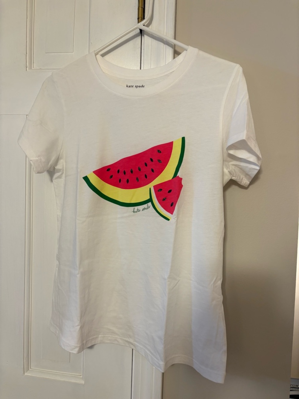 kate spade White Watermelon Slice Graphic Tee